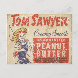 Carte Postale Tom Sawyer - 1945 - en détresse