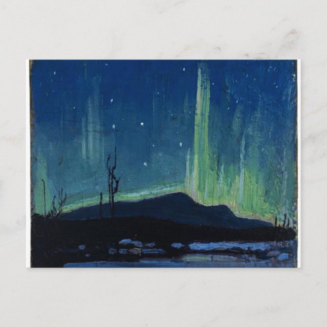 Carte Postale Tom Thomson - Lumières du Nord (Devant)