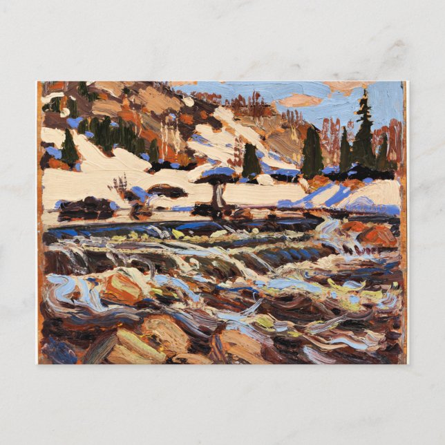 Carte Postale Tom Thomson - Rapids (Devant)