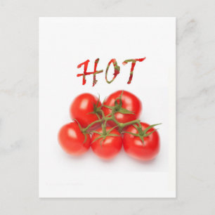 Carte Postale Tomate chaude