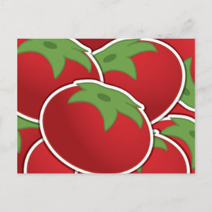 Carte Postale Tomate funky
