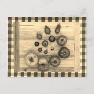 Carte Postale Tomates à l'hélium hypnotique -