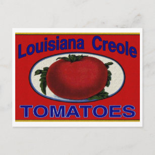 Carte Postale Tomates créoles de Louisiane