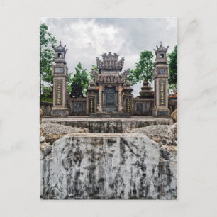Carte Postale Tombeau à Hue Graveyard, Vietnam