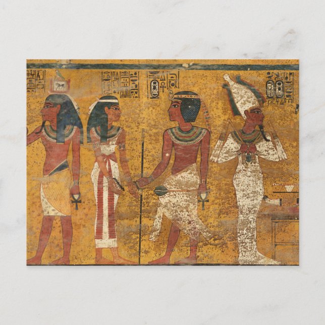 Carte Postale Tombeau de Toutankhamon, Mur du Nord (Devant)