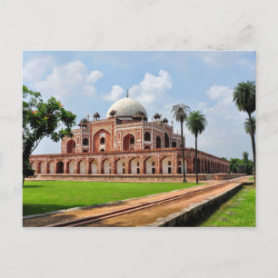Carte Postale Tombeau d'Humayun à Delhi, Inde