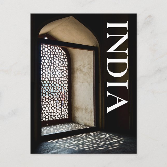 Carte Postale Tombeau d'Humayun à New Delhi (Devant)