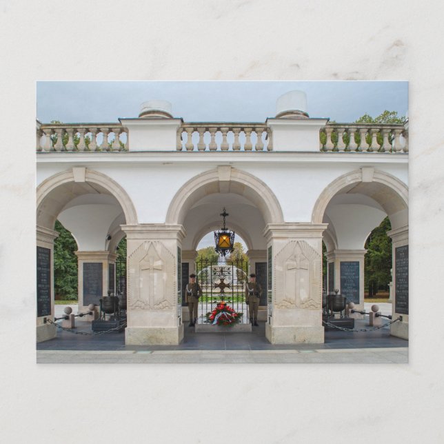 Carte Postale Tombeau Du Soldat Inconnu Varsovie (Devant)