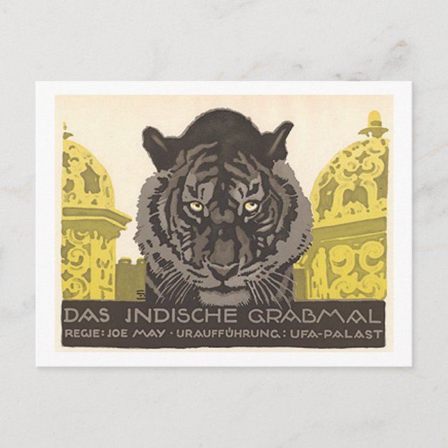 Carte Postale Tombeau indien (Devant)