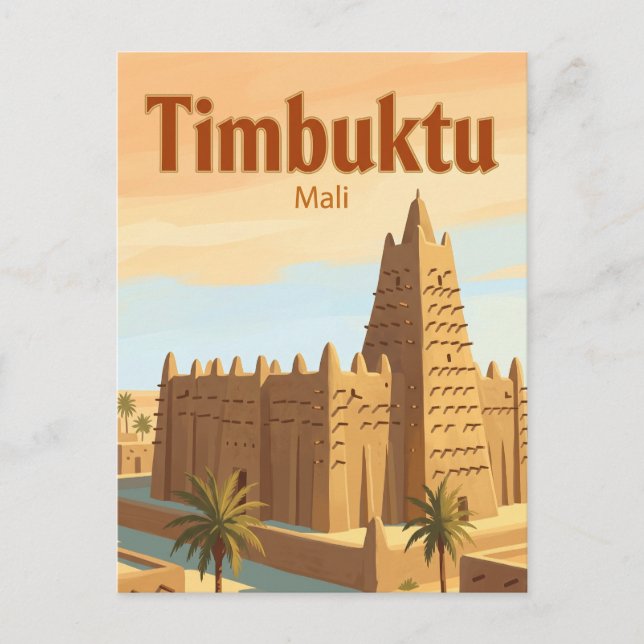 Carte Postale Tombouctou Mali (Devant)