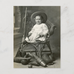 Carte Postale Tomboy Américain 1910