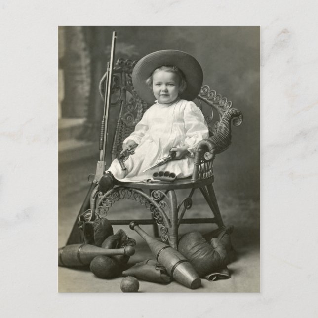 Carte Postale Tomboy Américain 1910 (Devant)