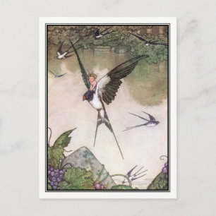 Carte Postale Tommelise by William Heath Robinson