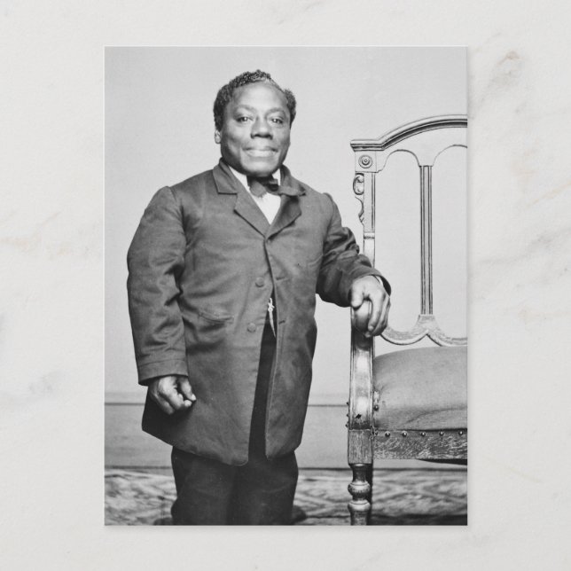 Carte Postale Tommy japonais, le ministre afro-américain des ann (Devant)