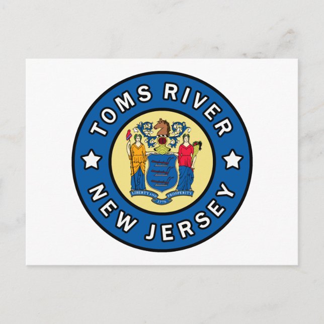 Carte Postale Toms River New Jersey (Devant)