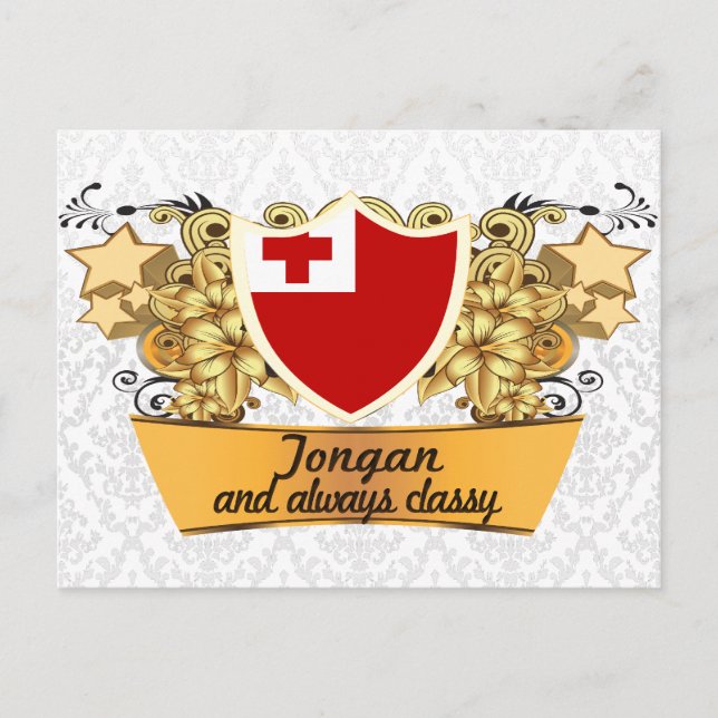 Carte Postale Tongan classique (Devant)