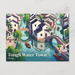 Carte Postale Tongli Water Town Chine
