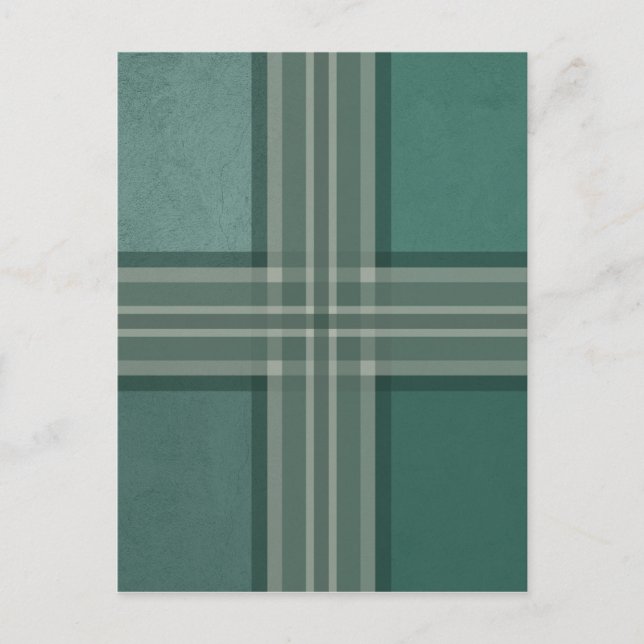 Carte Postale Tons verts (Devant)