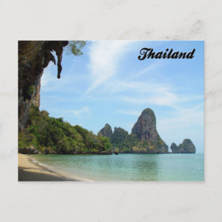 Carte Postale Tonsai Beach-Railay Beach Krabi Thailand Postcard