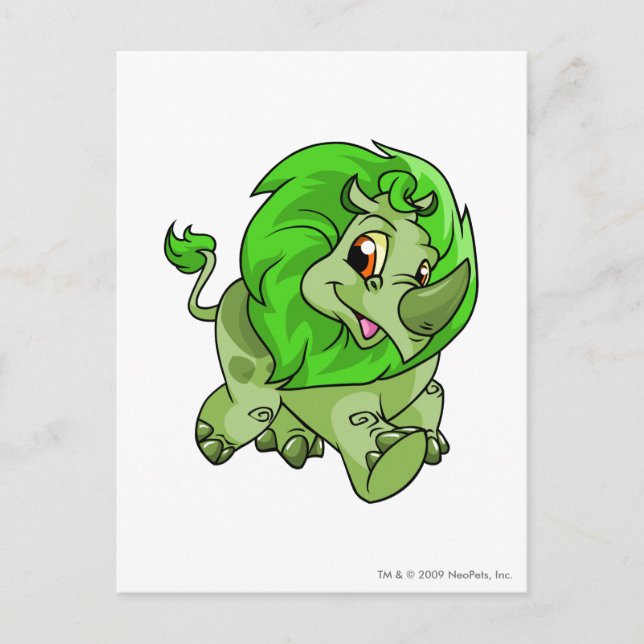 Carte Postale Tonu Green (Devant)