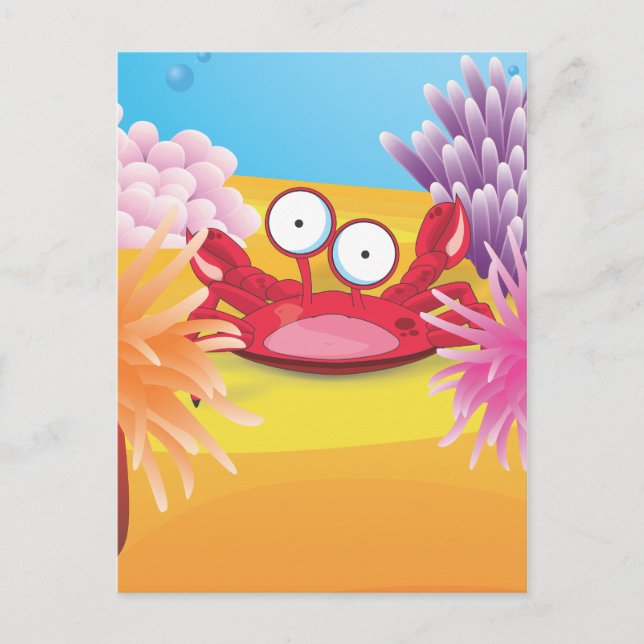 Carte Postale Tony le Crabe (Devant)