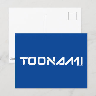 Carte Postale Toonami Digital Font Logo