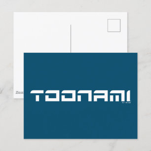 Carte Postale Toonami Futuristic Font Logo