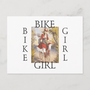 Carte Postale TOP Bike Girl