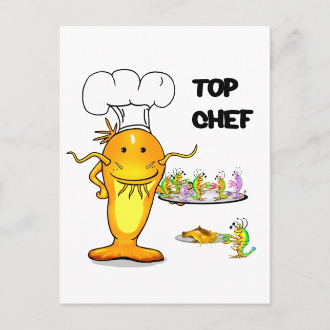 Carte Postale Top Chef Catfish (Devant)