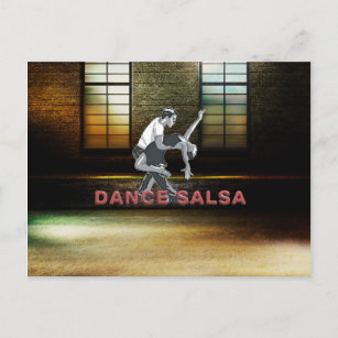 Carte Postale TOP Dance Salsa