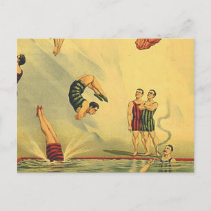 Carte Postale TOP Diving Old School