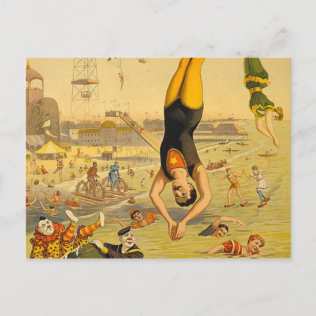 Carte Postale TOP Diving Slogan (Devant)
