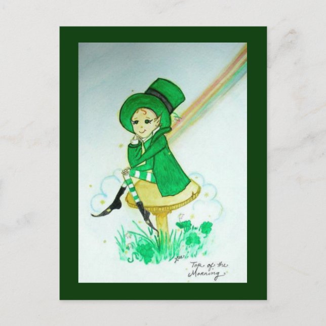Carte Postale Top O'The Morning Postcard (Devant)