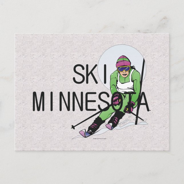Carte Postale TOP Ski Minnesota (Devant)