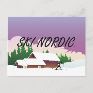 Carte Postale TOP Ski nordique
