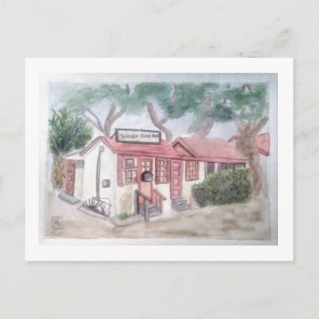 Carte Postale Topanga Ranch Motel (Devant)