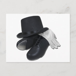 Carte Postale TopHatTapShoesGloves012511
