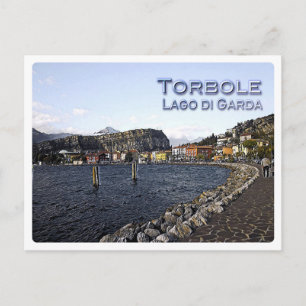 Carte Postale TORBOLE - Lac de Garde - promenade - Trentin -