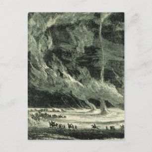 Carte Postale Tornade vintage