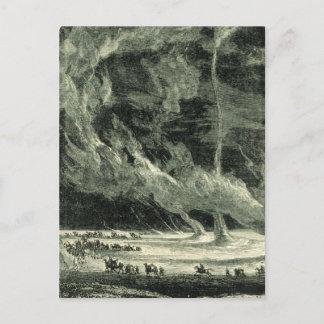 Carte Postale Tornade vintage