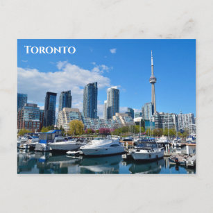 Carte Postale Toronto Canada City Skyline