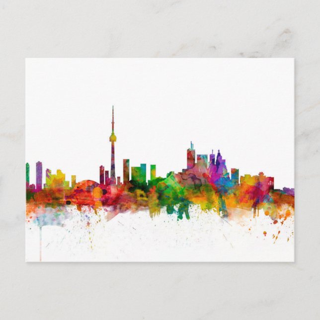 Carte Postale Toronto Canada Skyline (Devant)