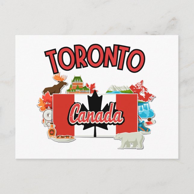 Carte Postale Toronto Canada vintage (Devant)