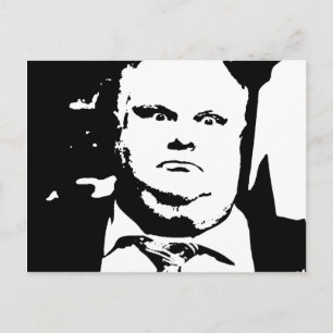 Carte Postale Toronto Crack Tabagisme Maire Rob Ford