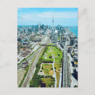 Carte Postale Toronto Downtown Bird's Eye View