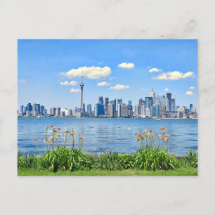 Carte Postale Toronto Downtown Water View Ontario River Island