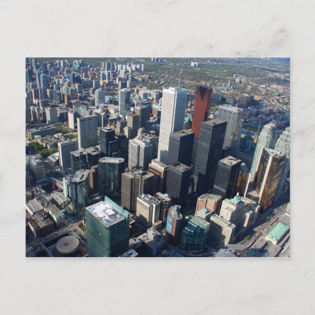 Carte Postale Toronto, Ontario, Canada, skyline de construction (Devant)