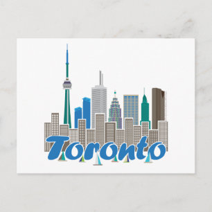 Carte Postale Toronto Skyline
