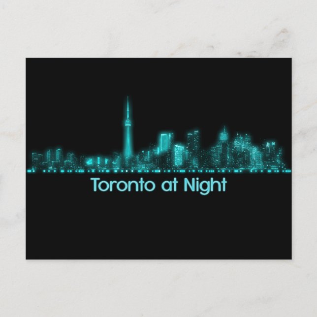Carte Postale Toronto Skyline (Devant)