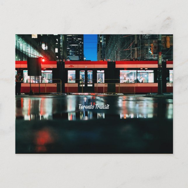 Carte Postale Toronto Transit (Devant)